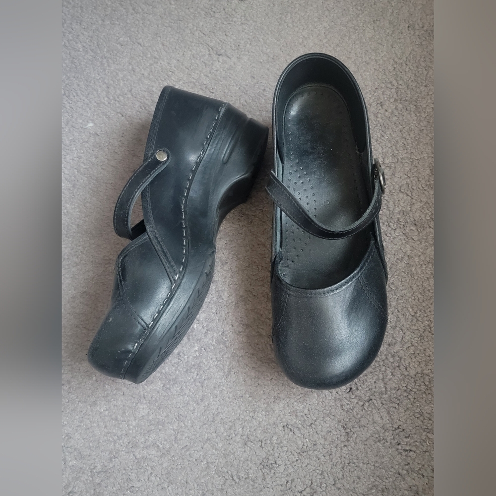 Sanita Black Shoes - Mary Jane Style
